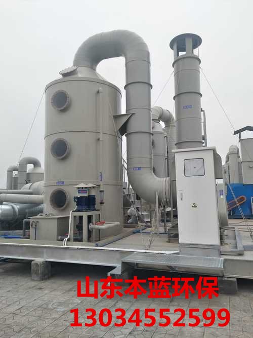 酸雾净化塔的组成及工作原理